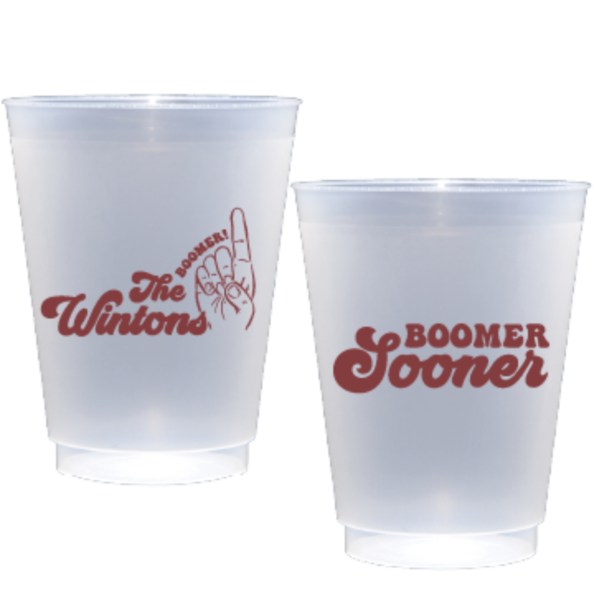 OU Boomer Personalized Flex Cup