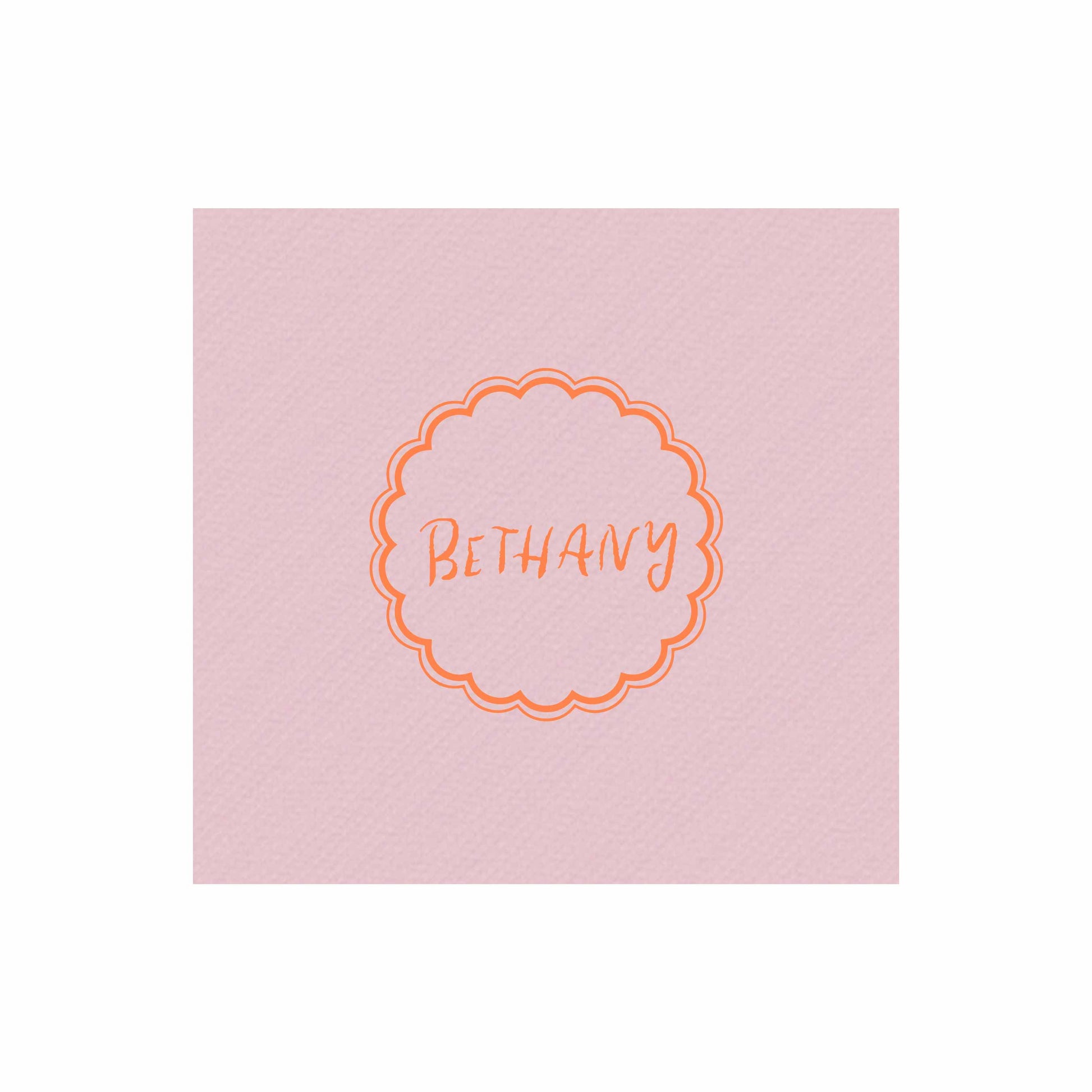 hand lettering 03 personalized cocktail napkins