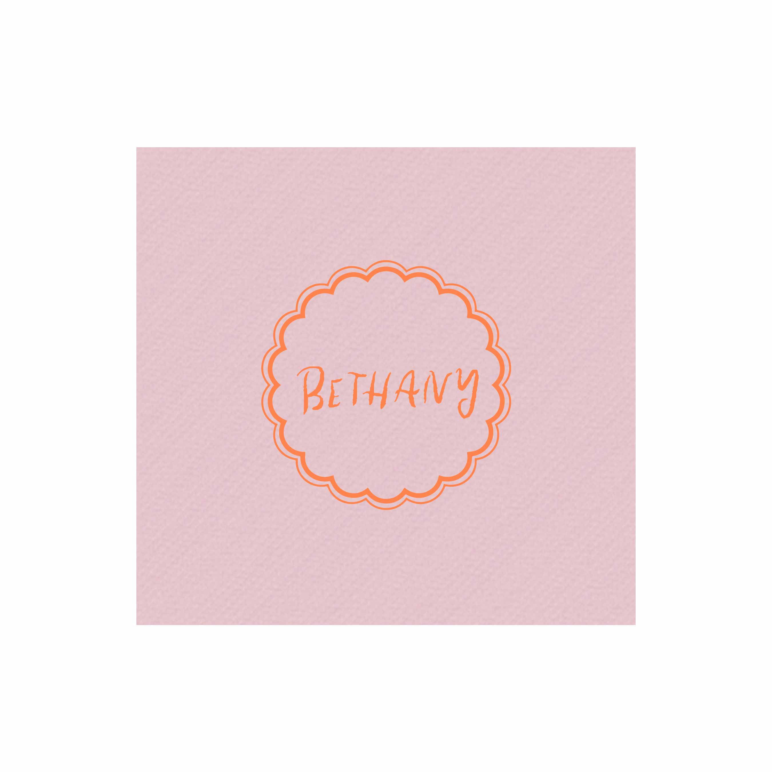 hand lettering 03 personalized cocktail napkins