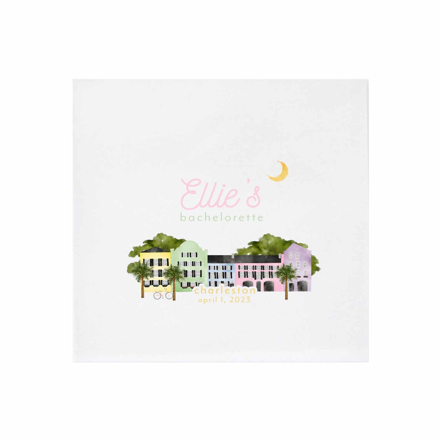 charleston Personalized Cocktail Napkins