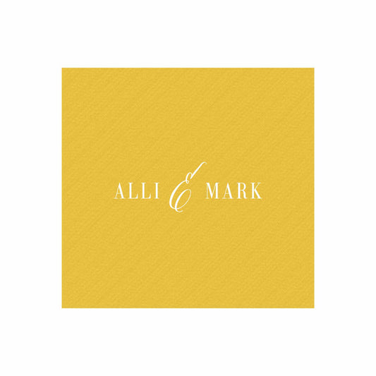 lemons personalized cocktail napkins