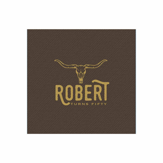 ranch personalized cocktail napkins