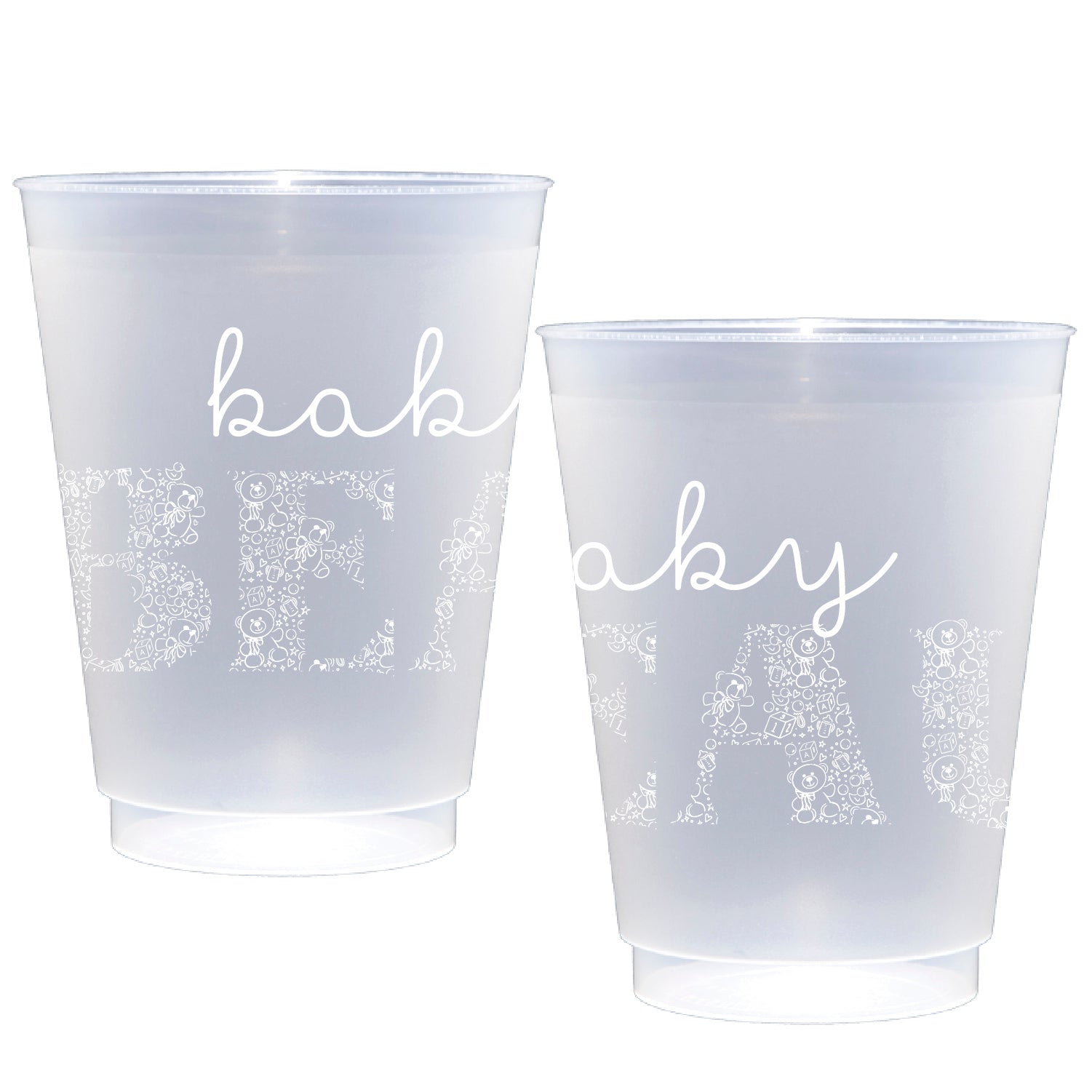 Baby Bear Baby Shower Personalized Flex Cup