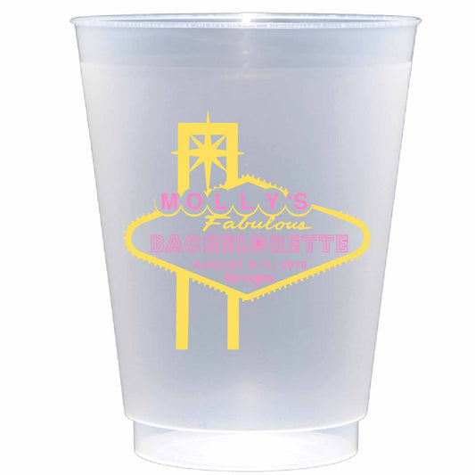 vegas personalized | Frosted Flex Cup