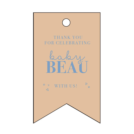 Baby Bear Baby Shower Personalized Gift Tags