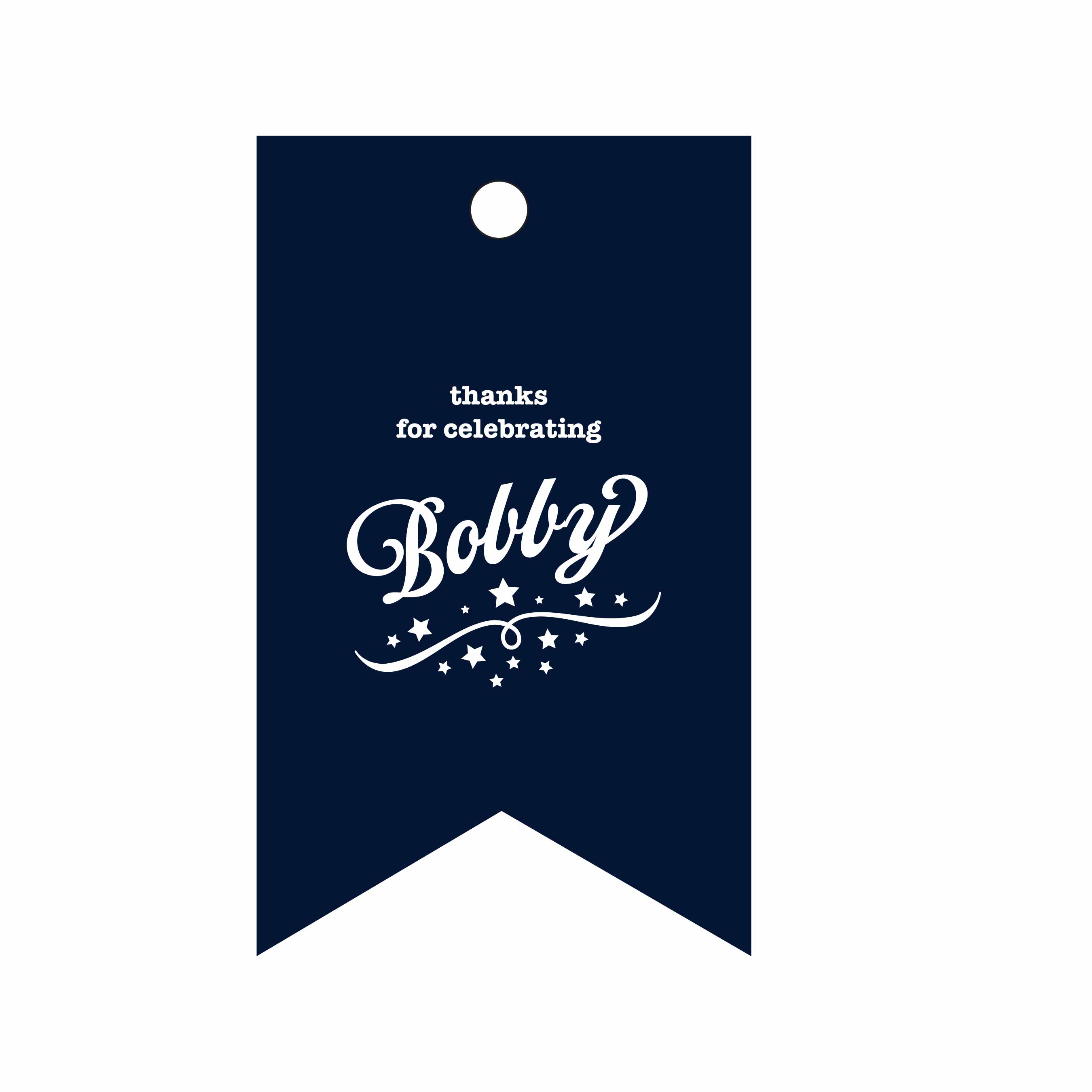 cowboy Personalized Gift Tags