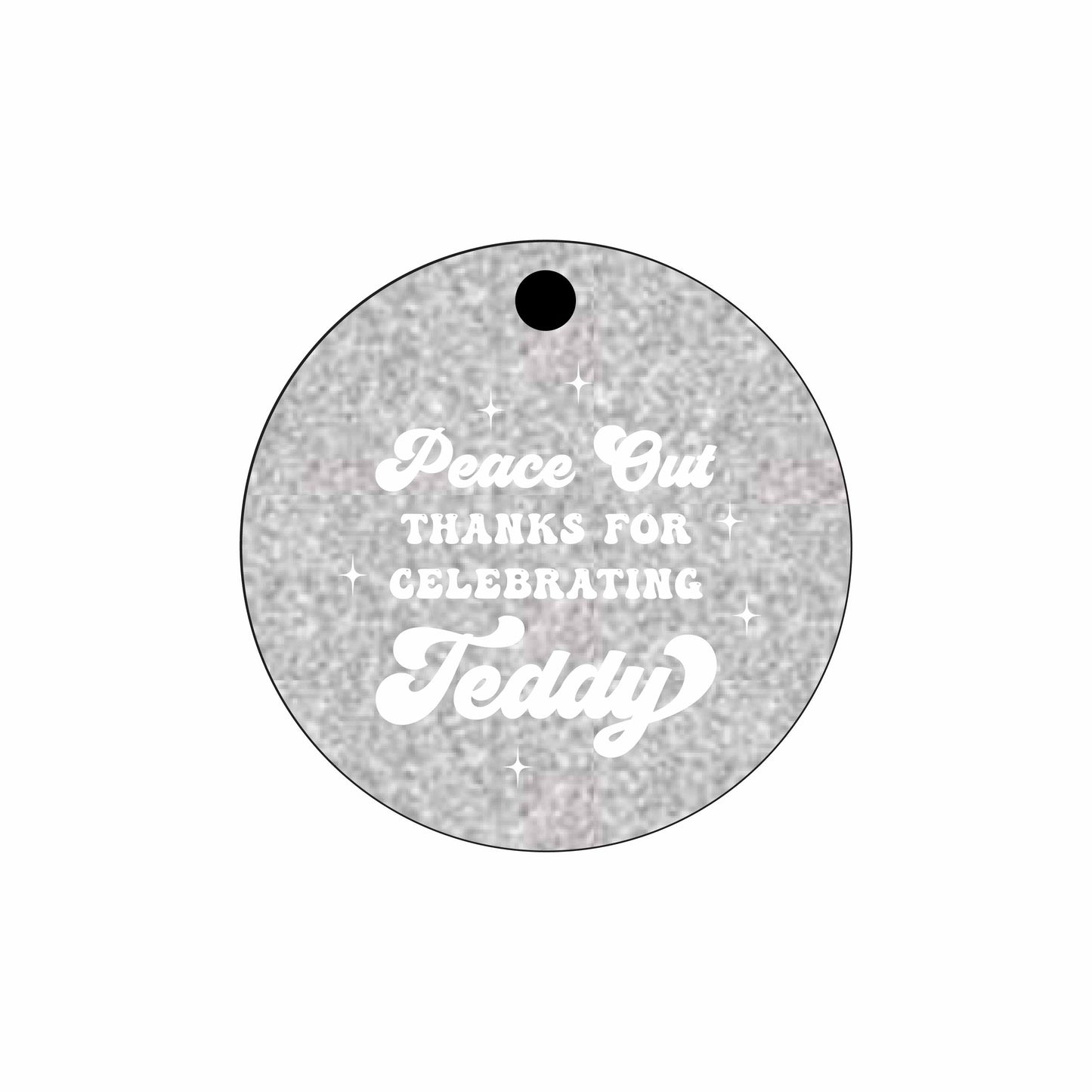 disco Personalized Gift Tags