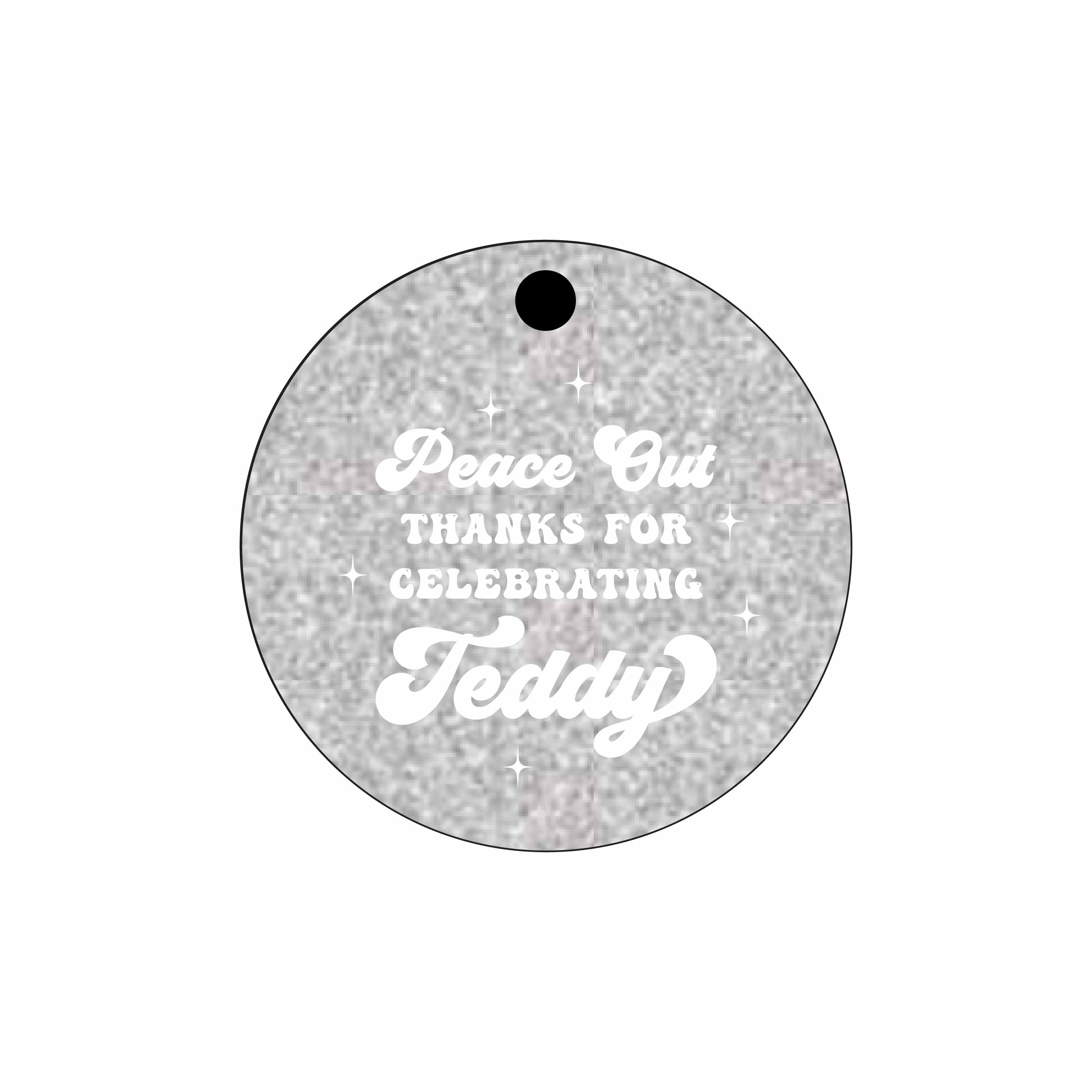 disco Personalized Gift Tags