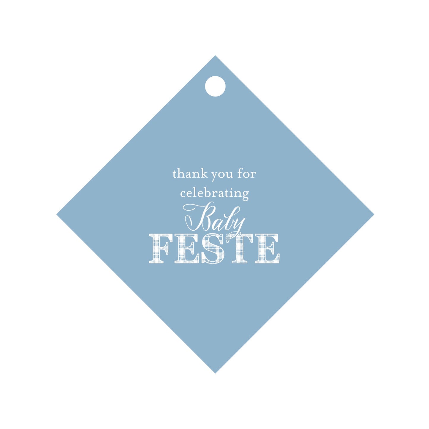 hello baby personalized gift tags