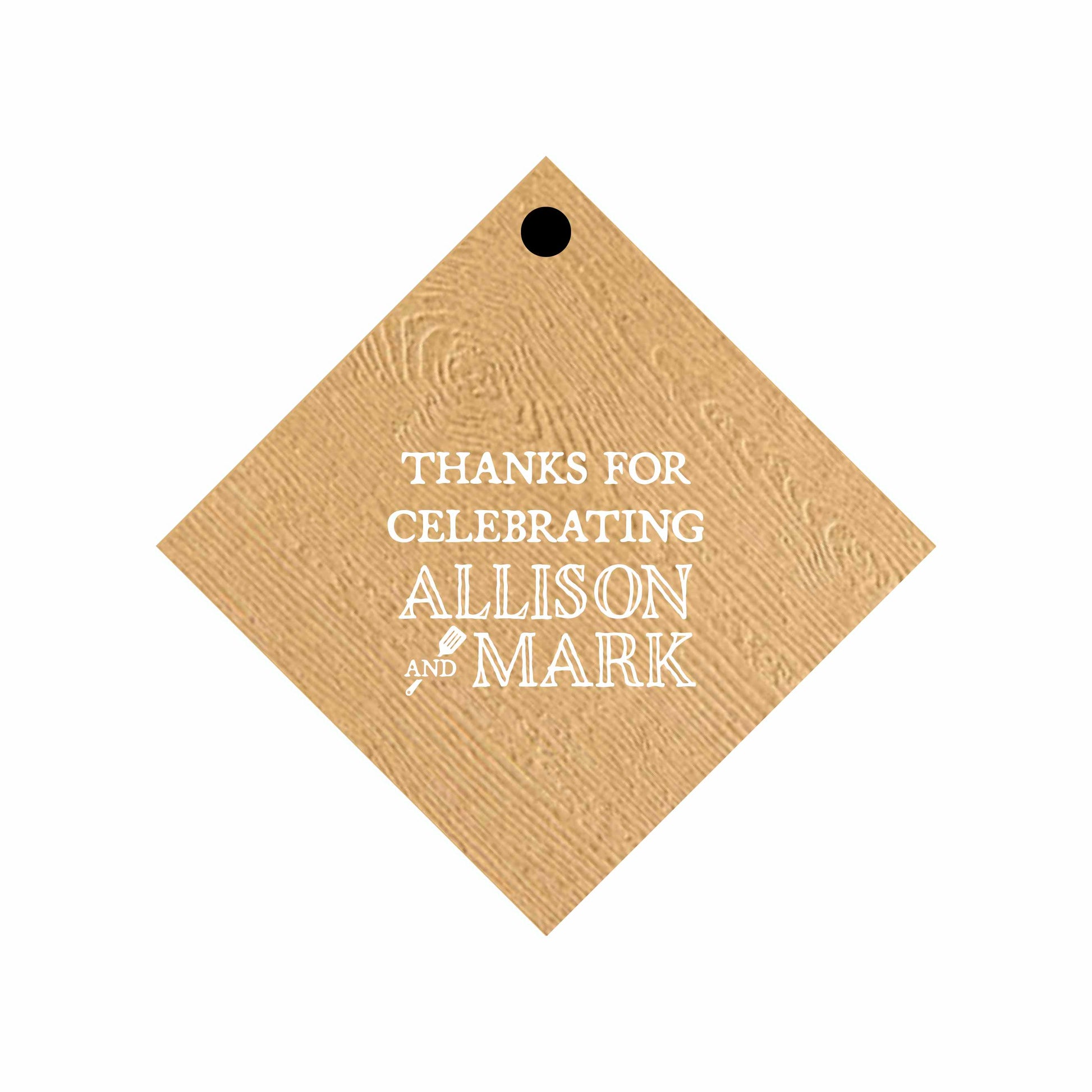i do bbq  Personalized Gift Tags