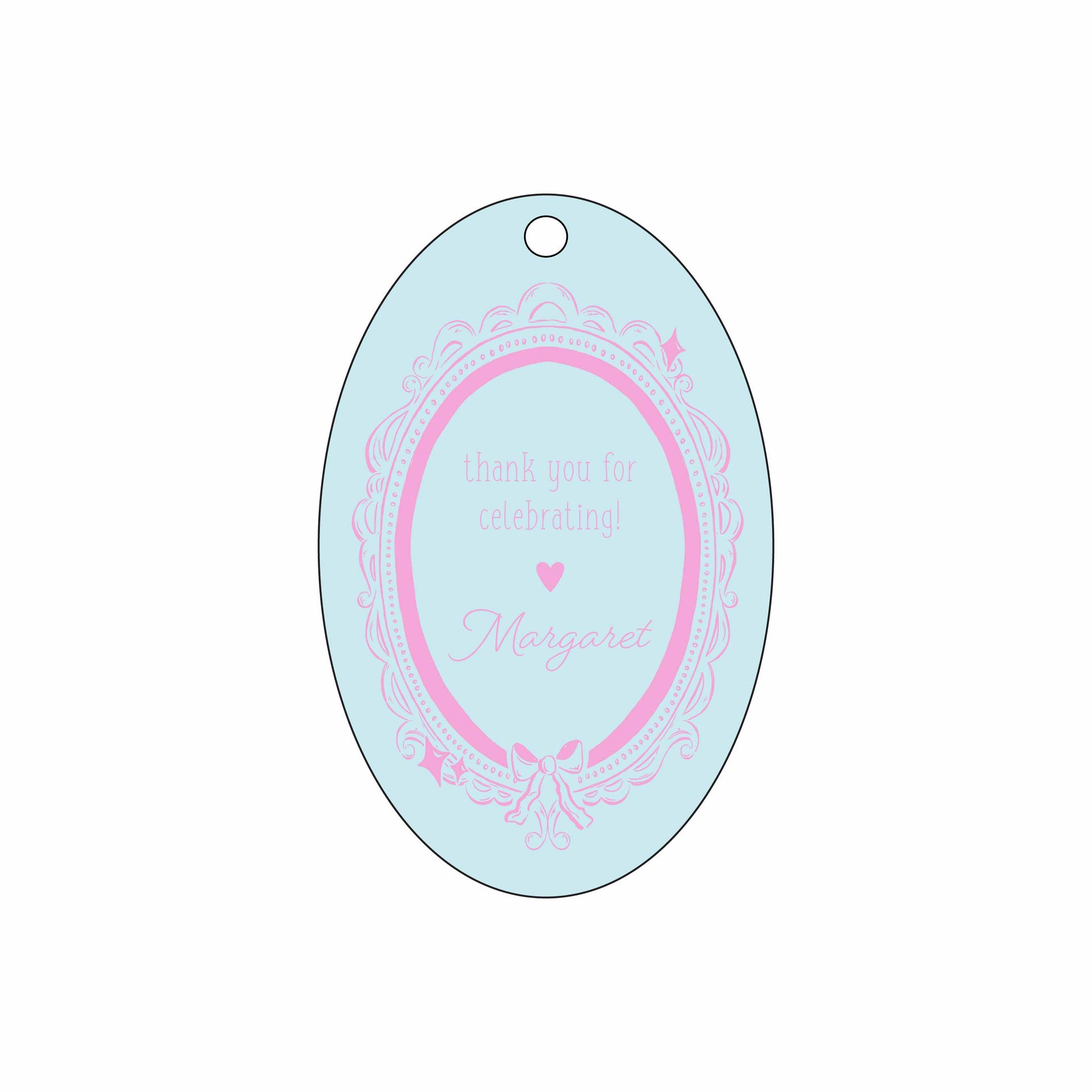 princess  Personalized Gift Tags
