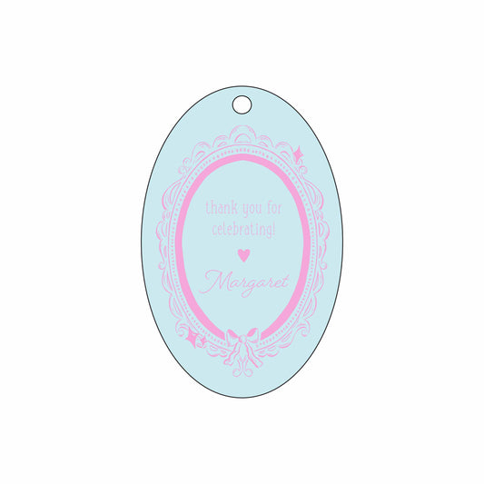 princess  Personalized Gift Tags