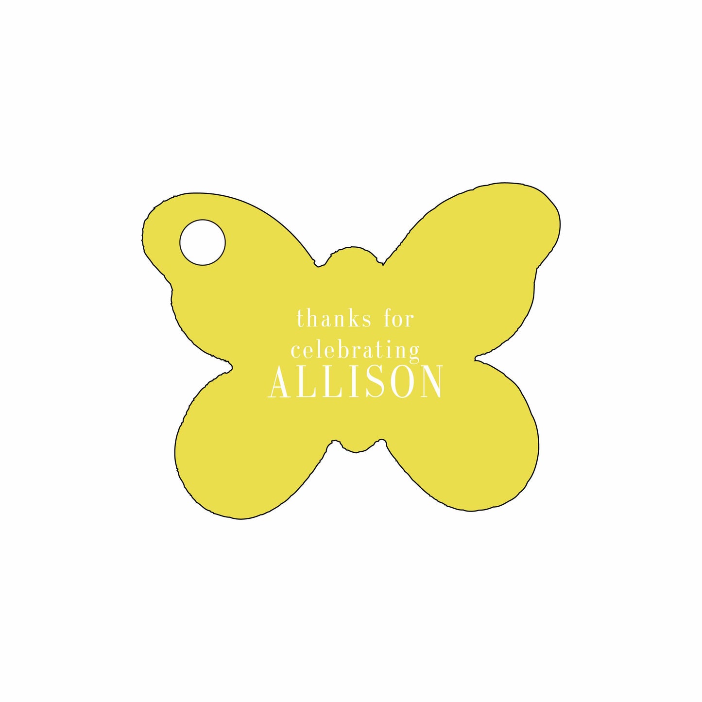 garden Personalized Gift Tags