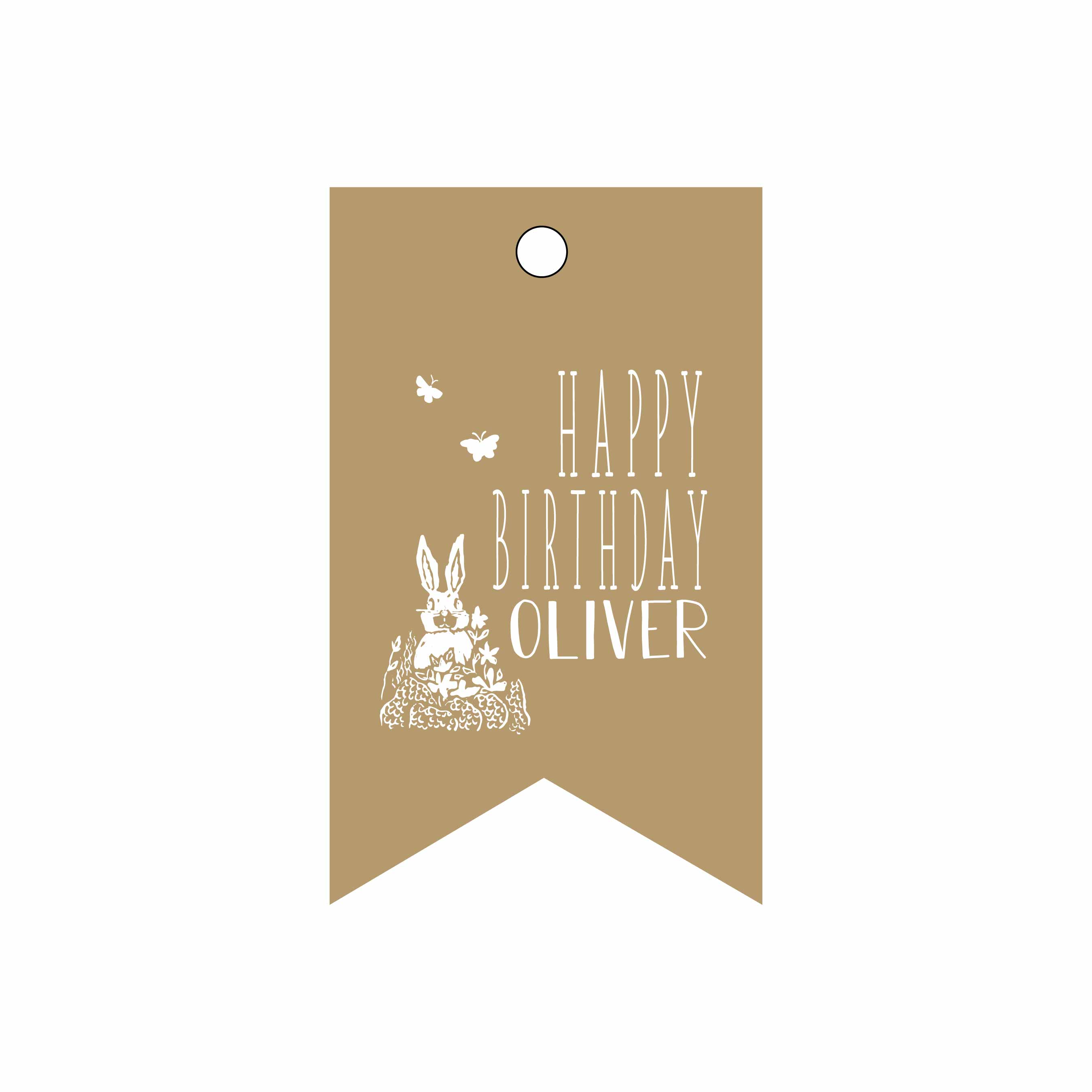 woodland creatures Personalized Gift Tags
