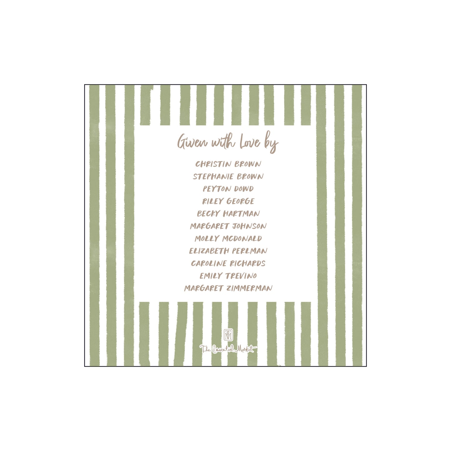 abc baby shower | invitation