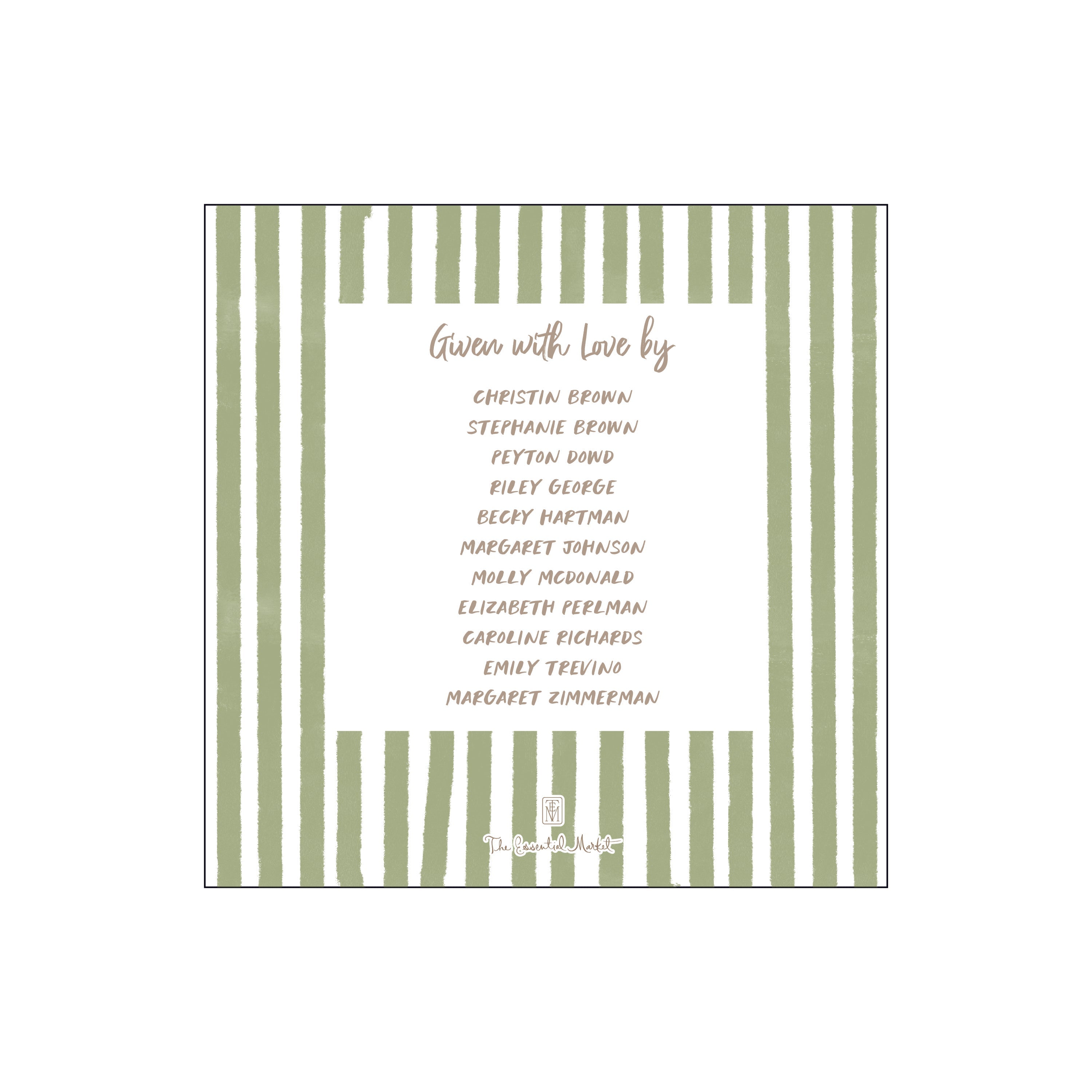 abc baby shower | invitation