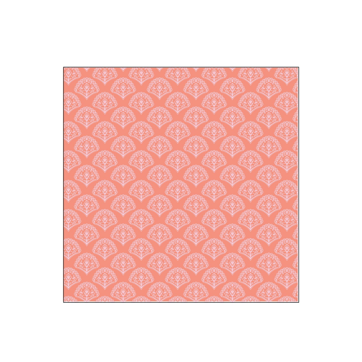 blockprint coral | invitation