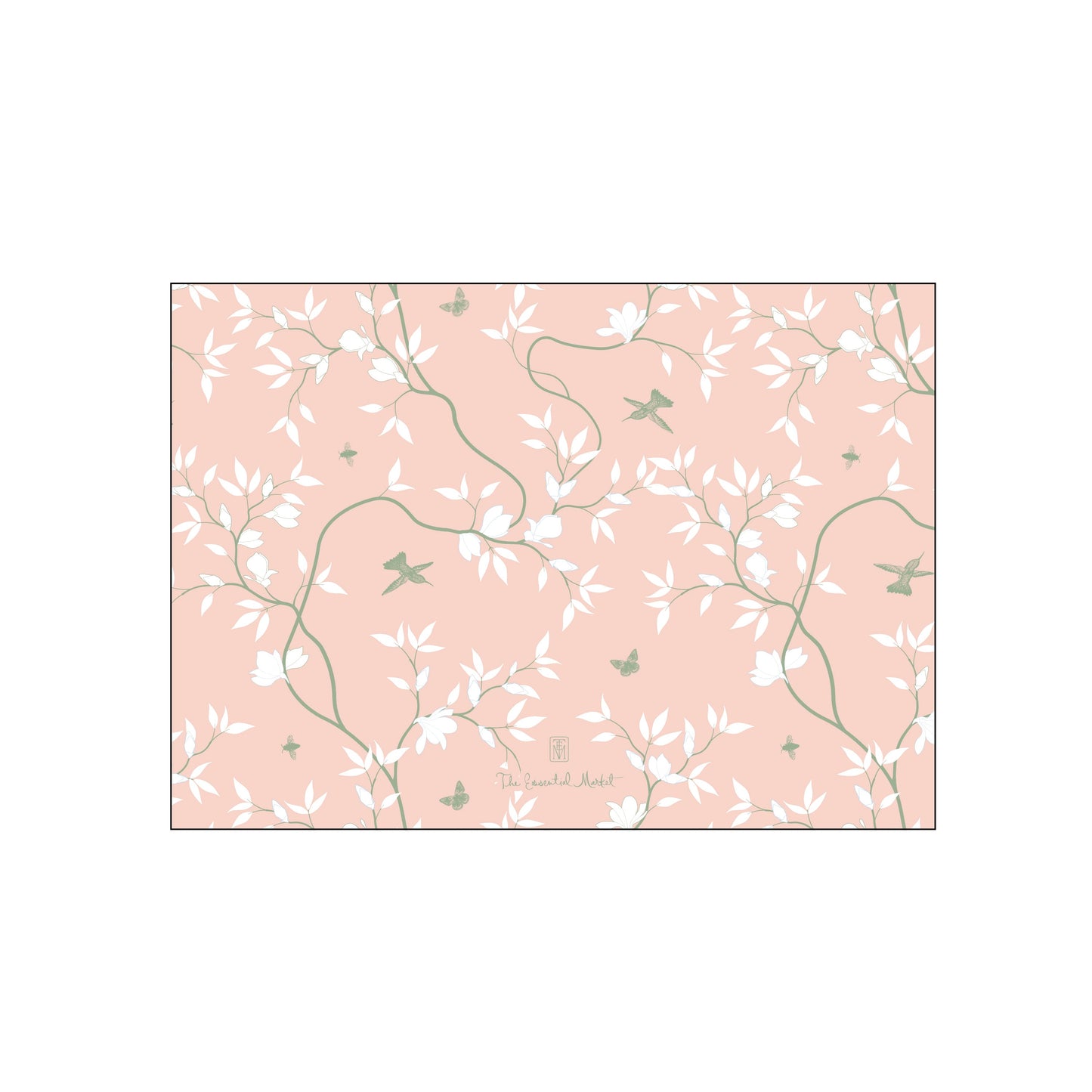 monogram bloom | invitation