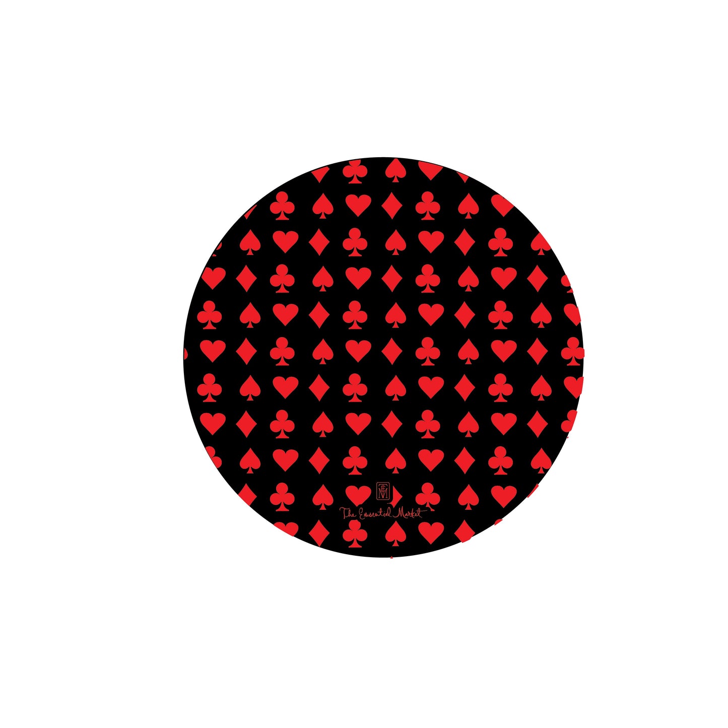 poker chip red | invitation