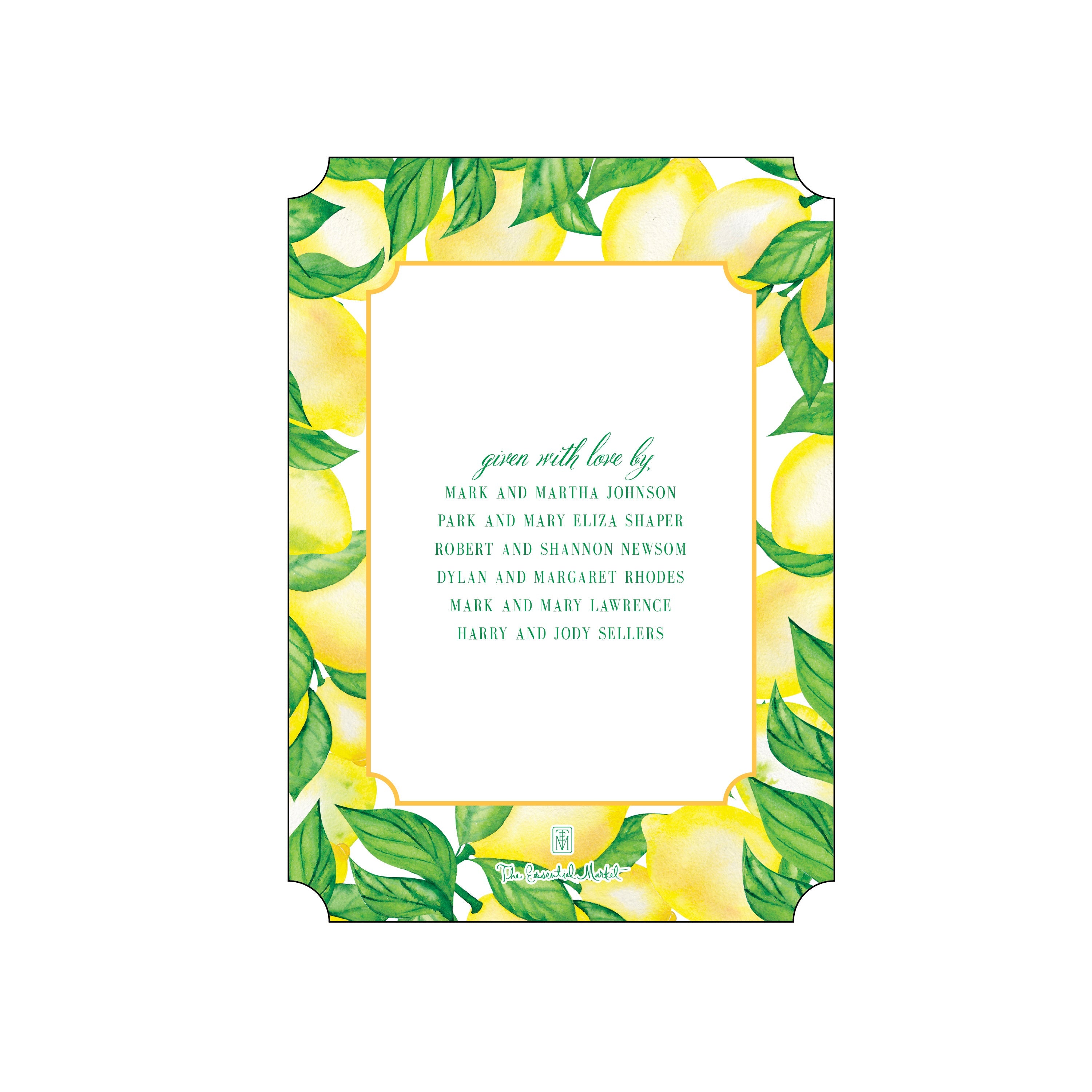 lemons | invitation
