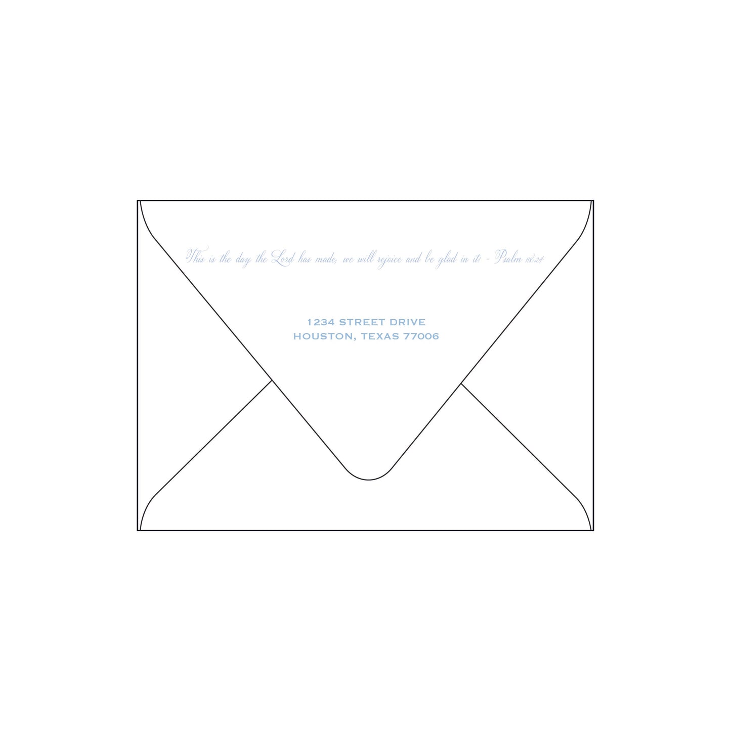 bird cross blue | invitation | specialty printing