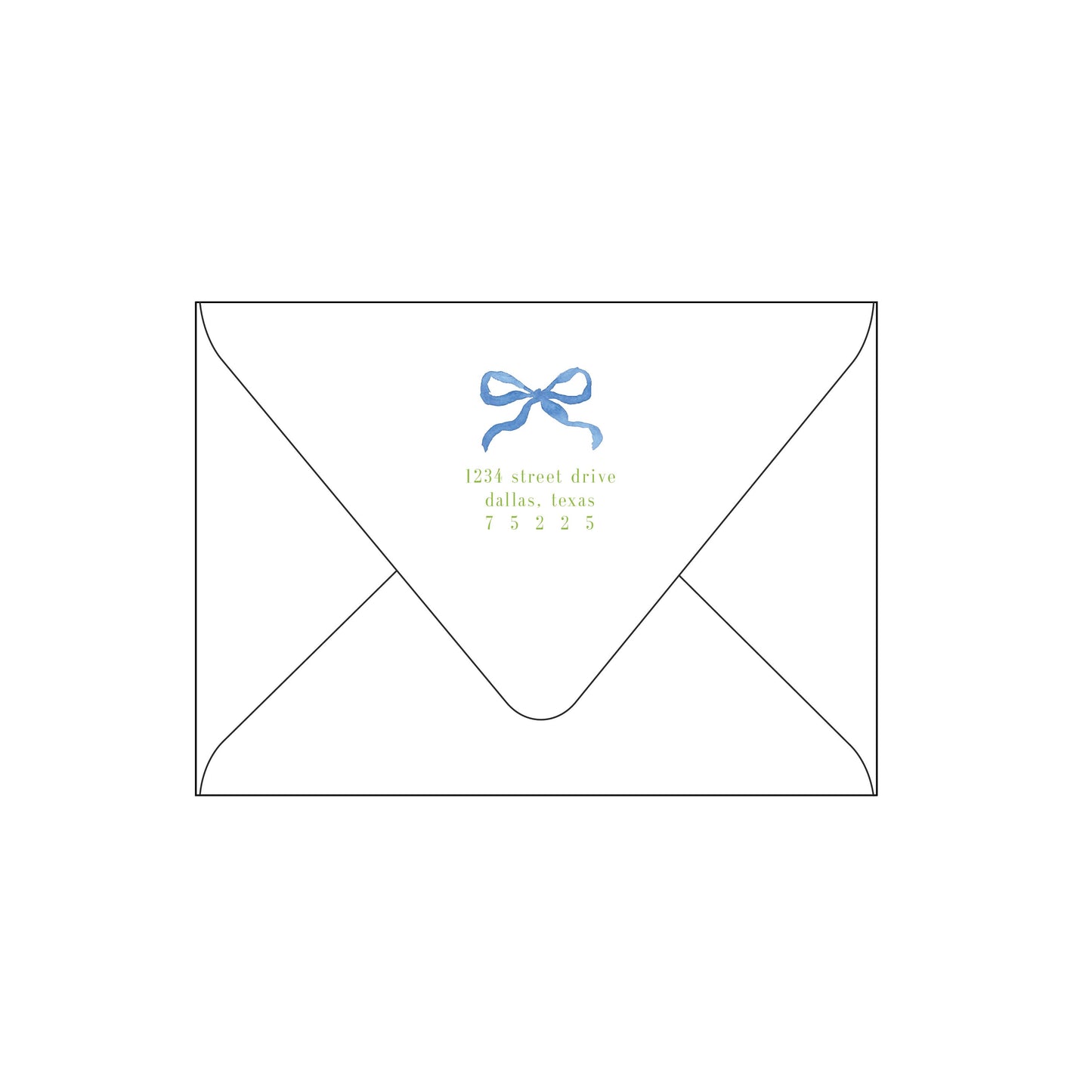 boxwood bow | invitation
