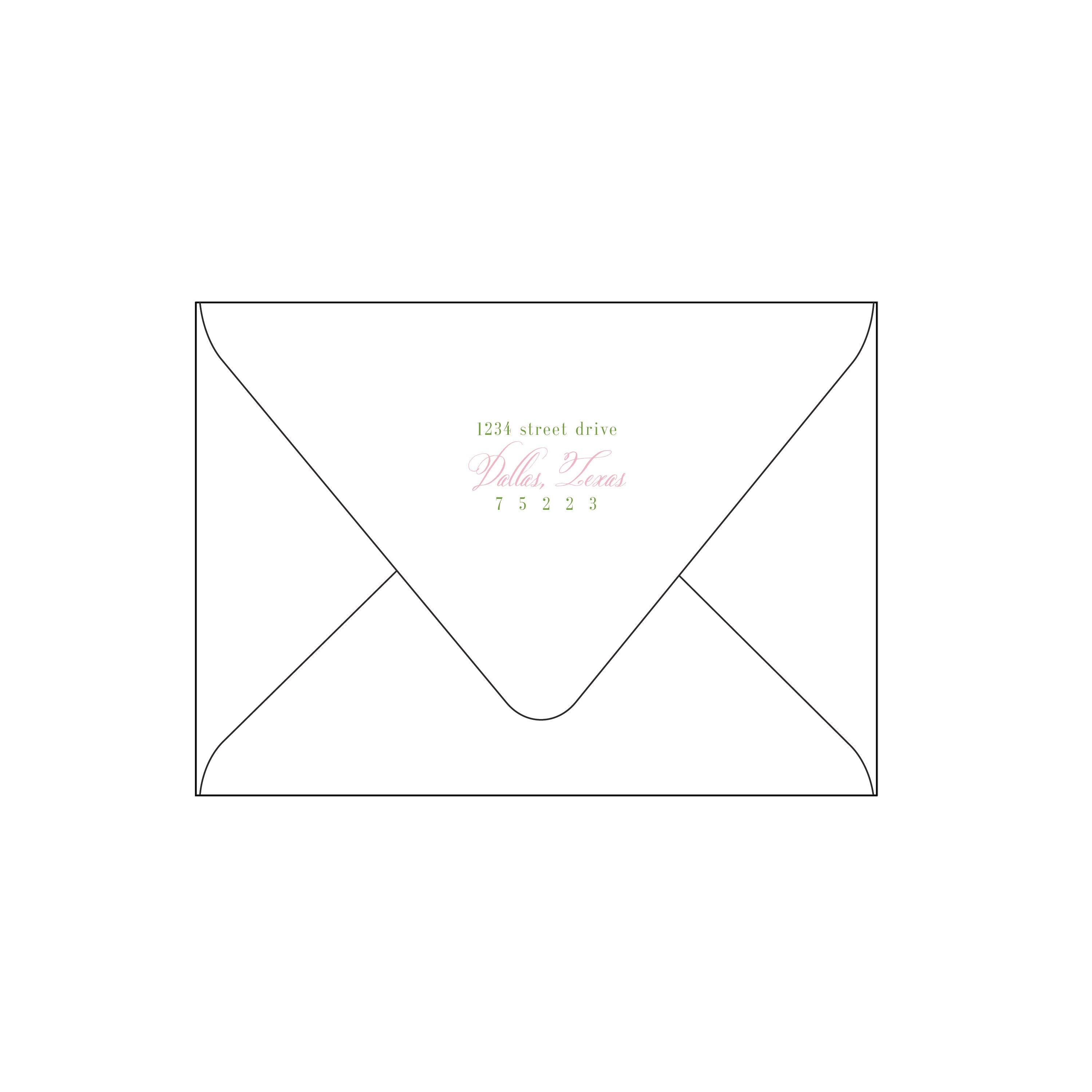pink formal | invitation