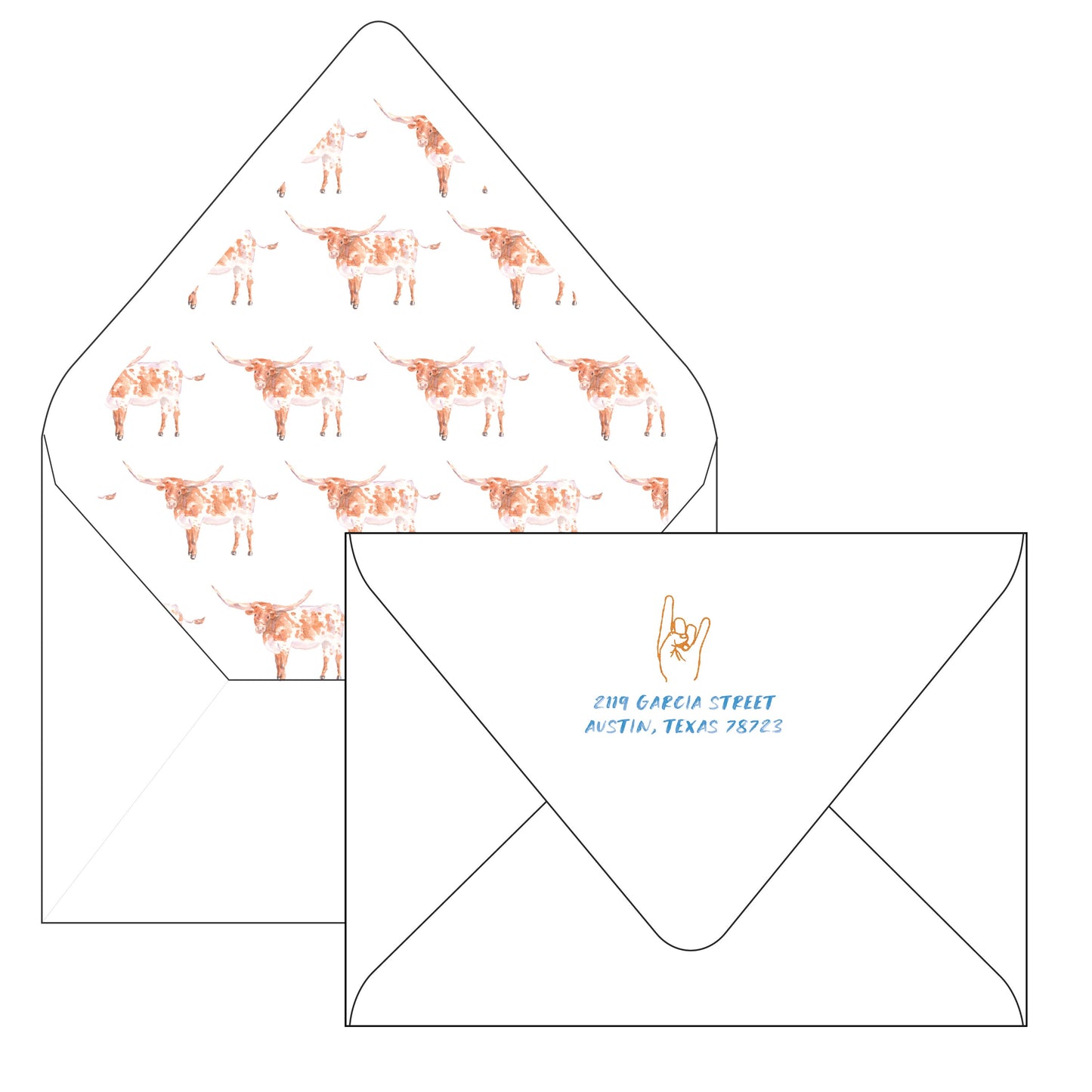 hook em baby | invitation