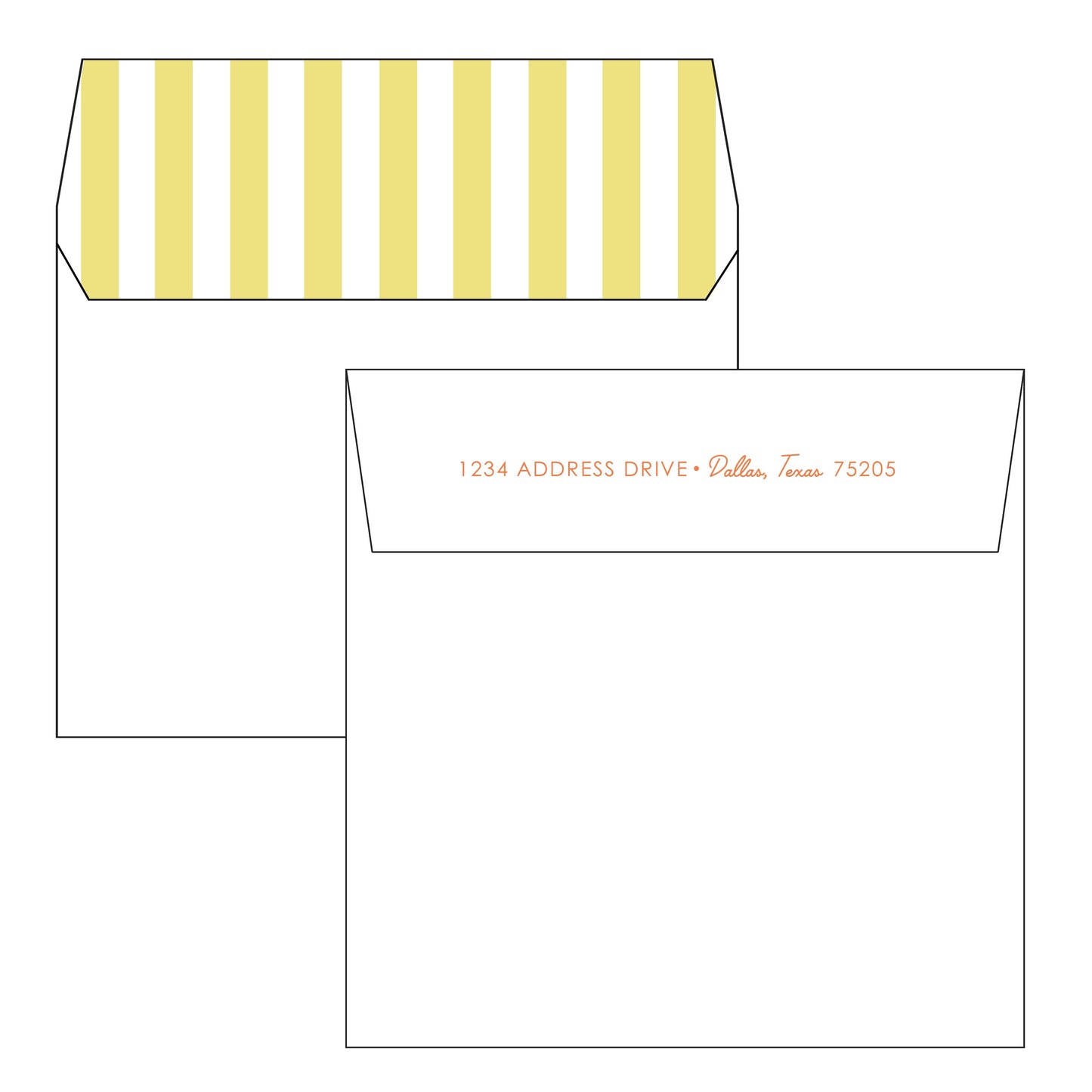 palm trees | invitation