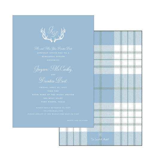The Essential Market Personalized Party Invitation