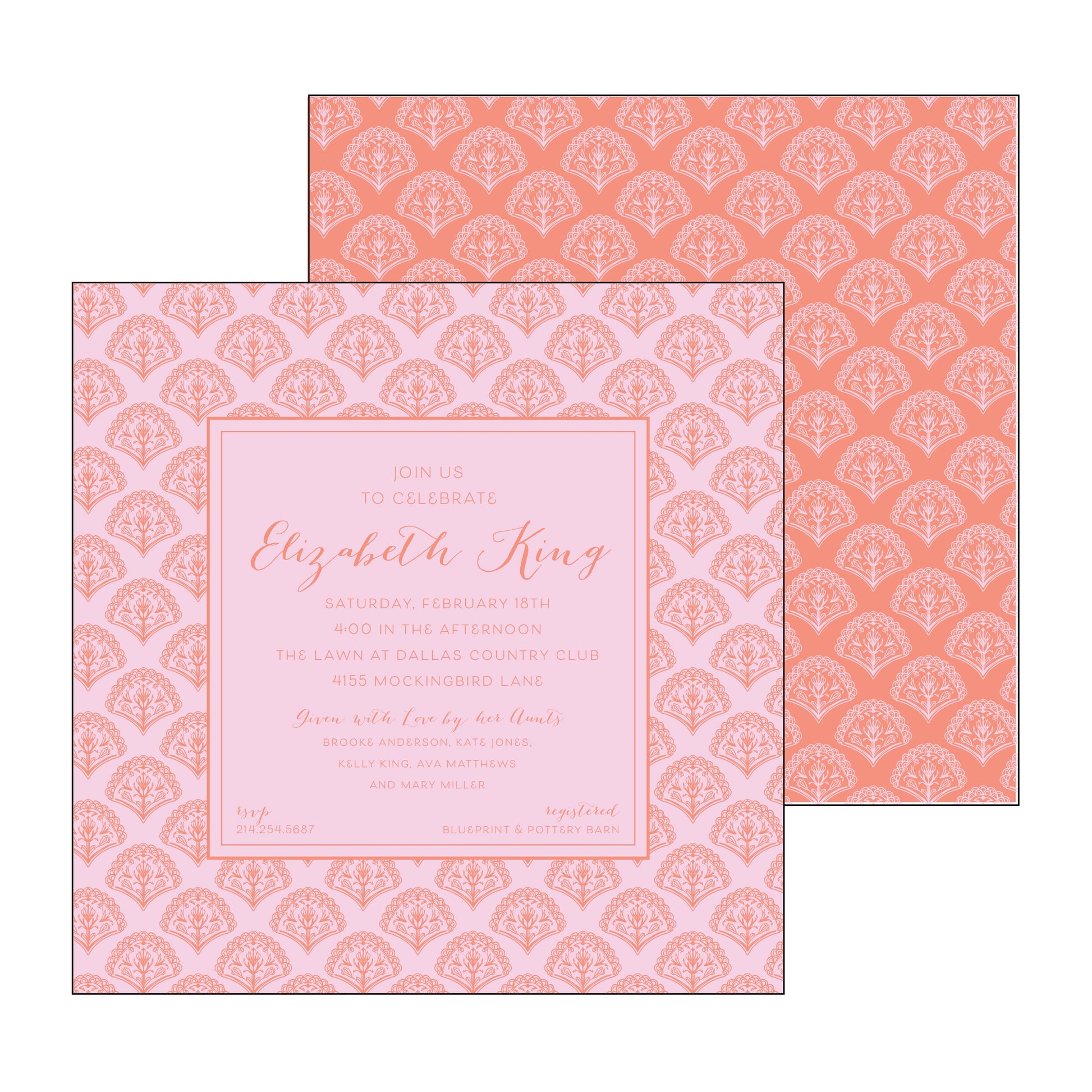The Essential Market Personalized Party Invitation
