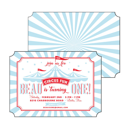 The Essential Market Personalized Party Invitation