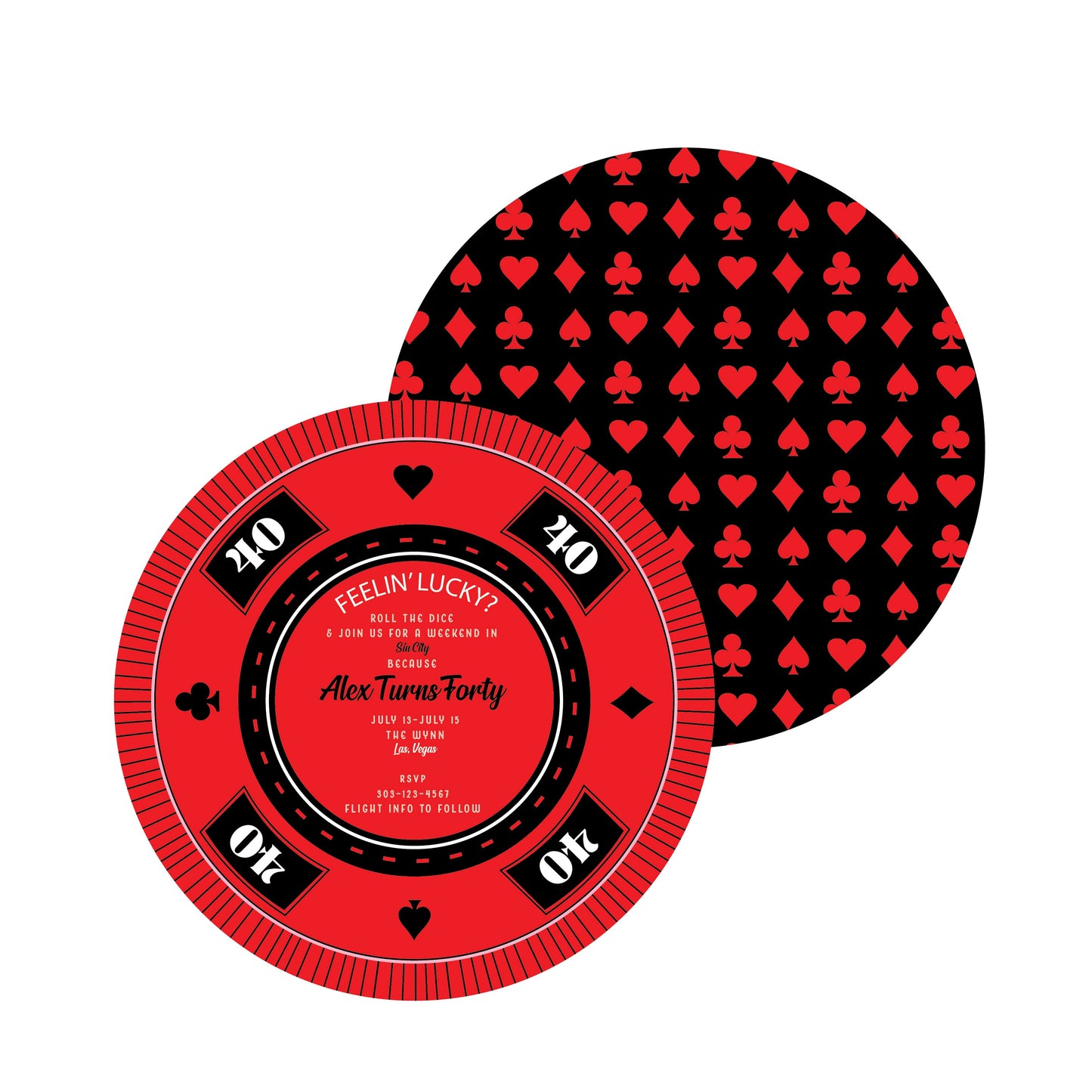 the essential market personalized party invitation