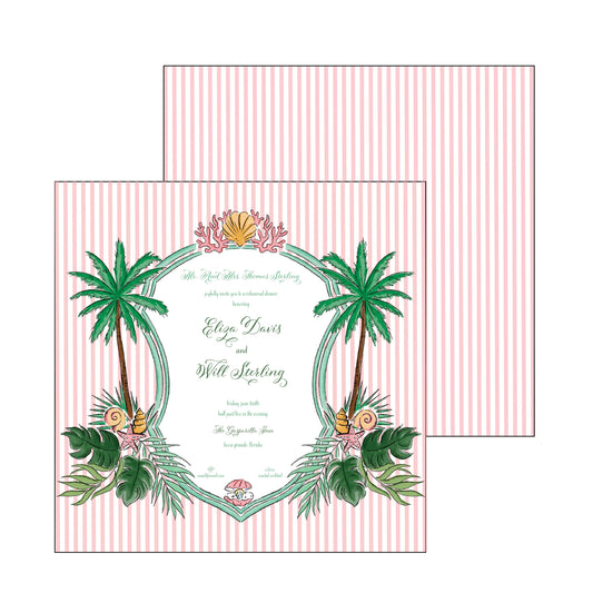 the essential market personalized party invitation