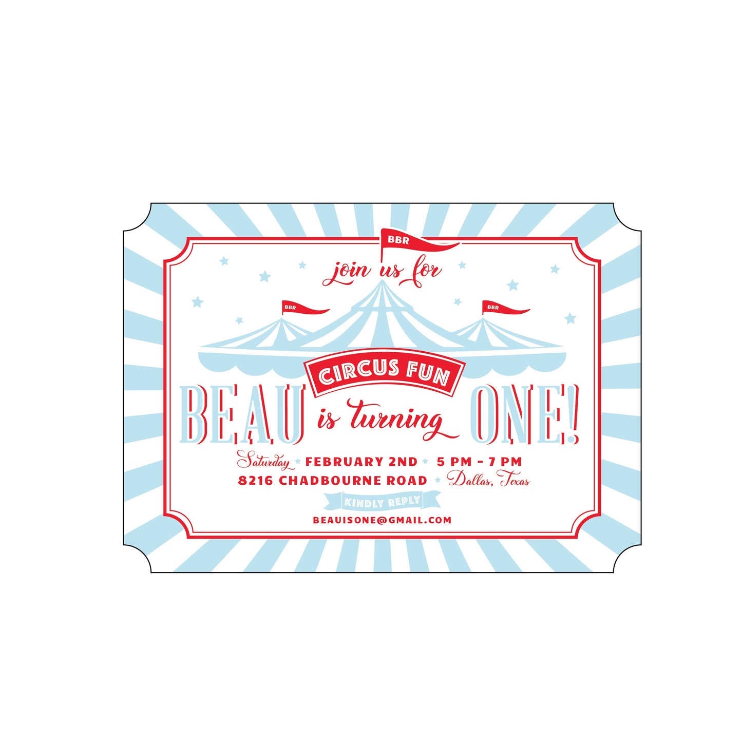 circus | invitation