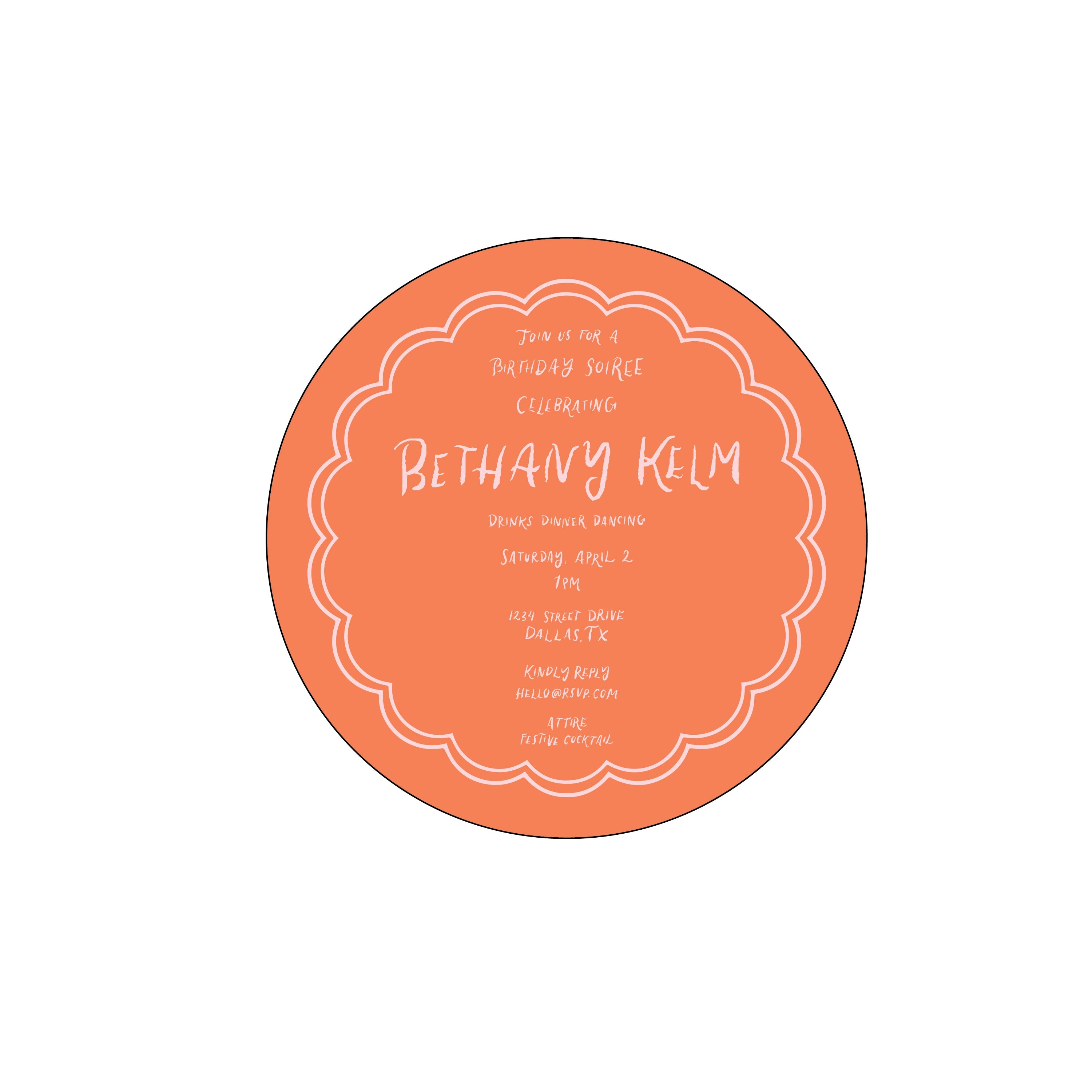 hand lettering 03 | invitation