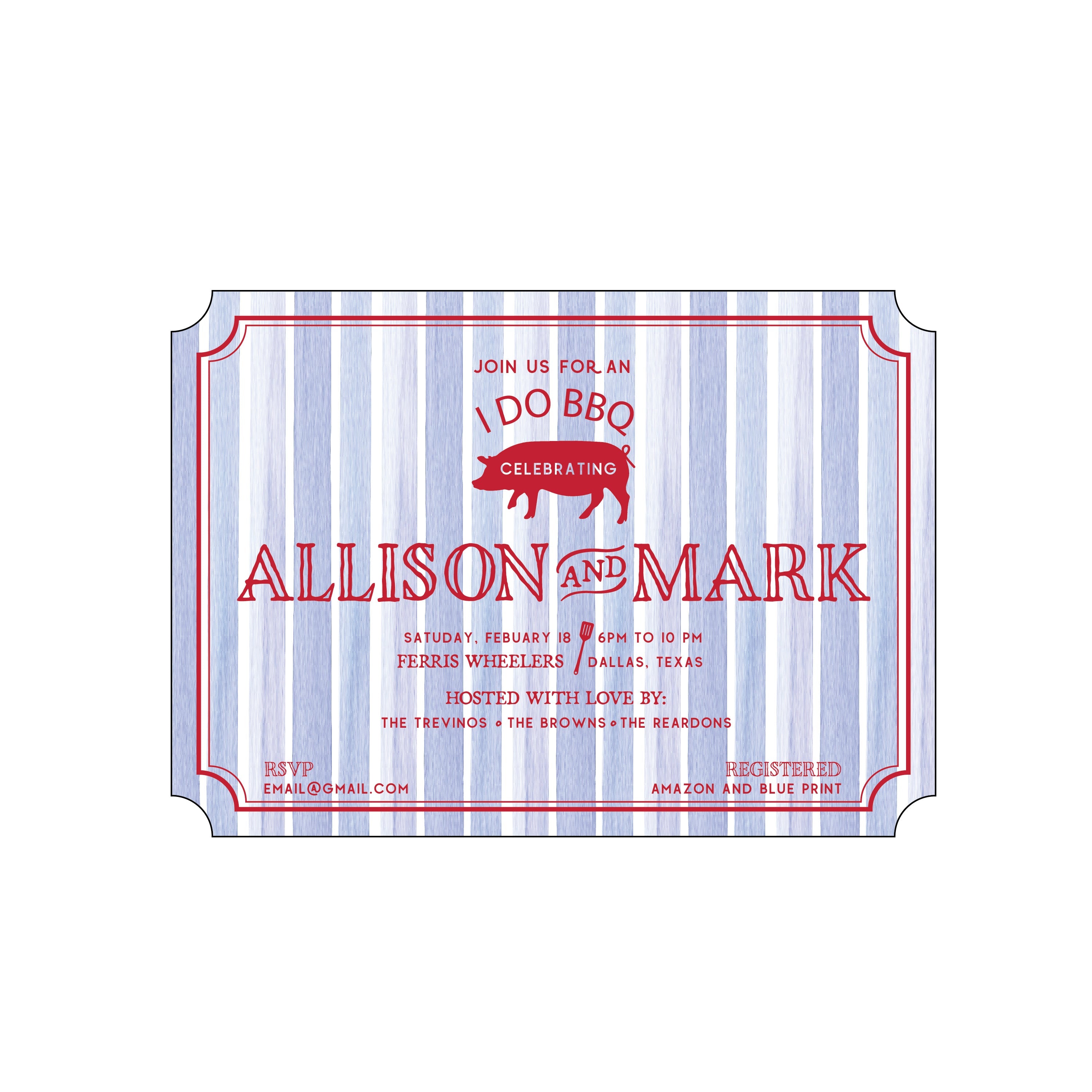 i do bbq | invitation