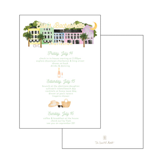 The Essential Market Personalized Party Invitation