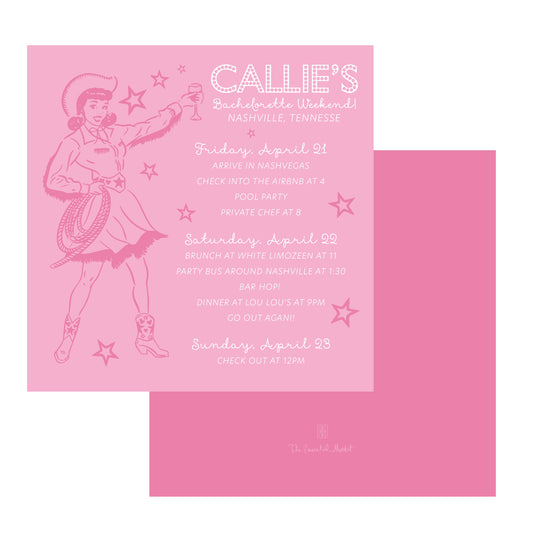 The Essential Market Personalized Party Invitation