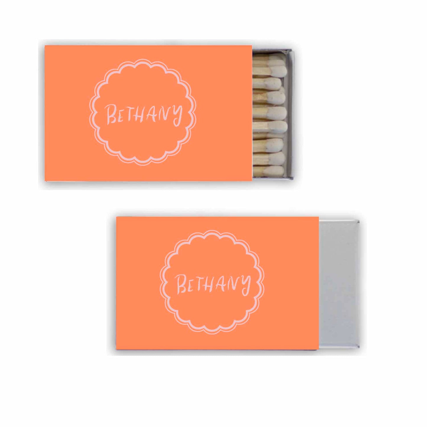 hand lettering 03 personalized match boxes