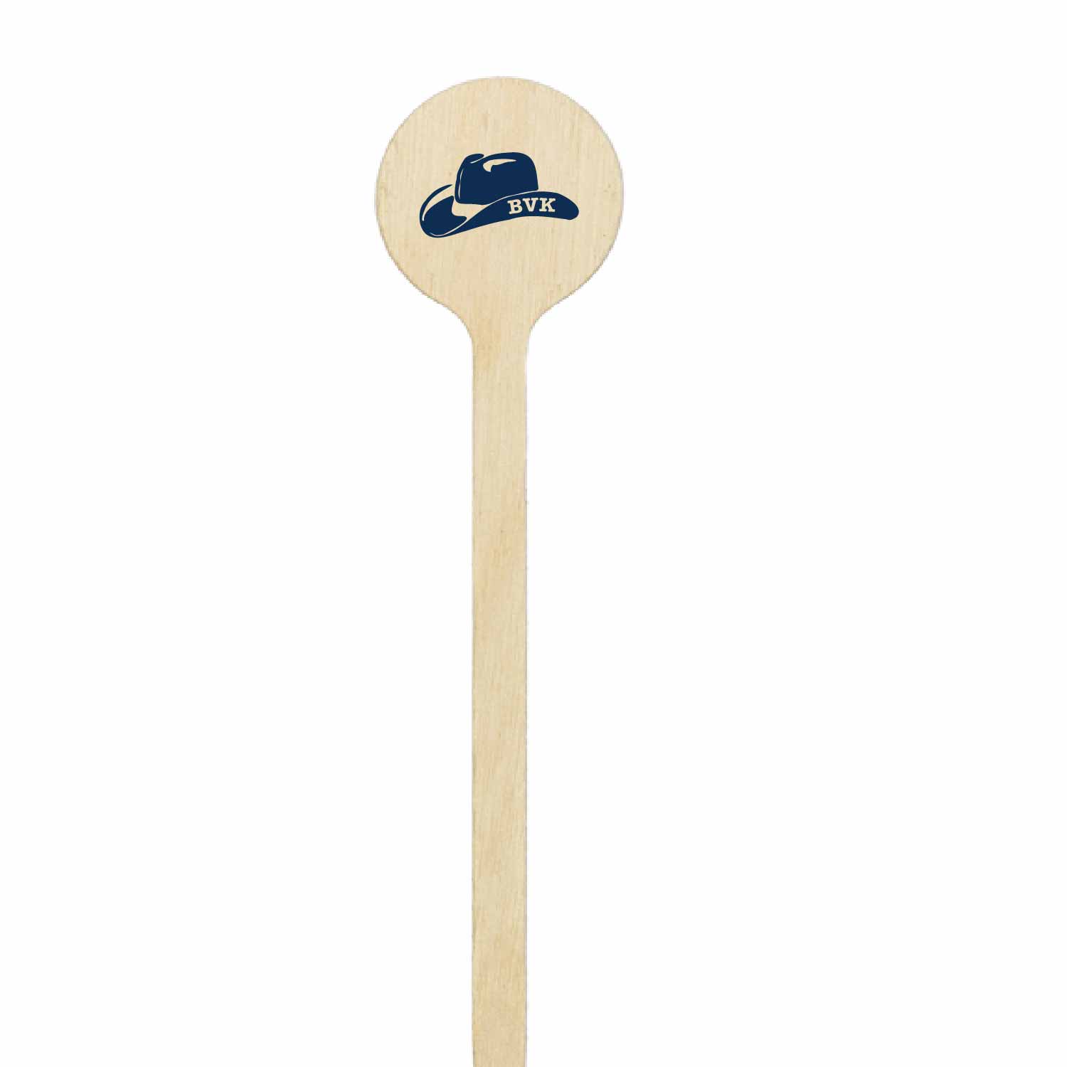 cowboy Personalized Stir Sticks