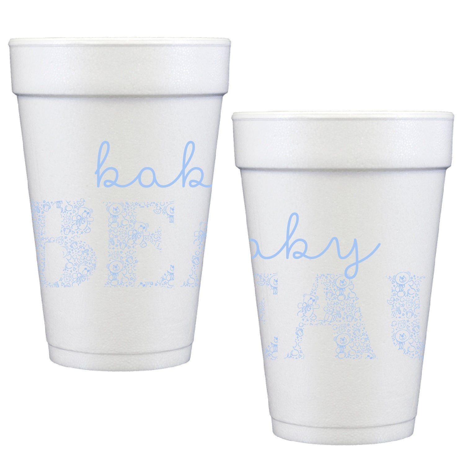 Baby Bear Baby Shower Personalized Styrofoam Cup