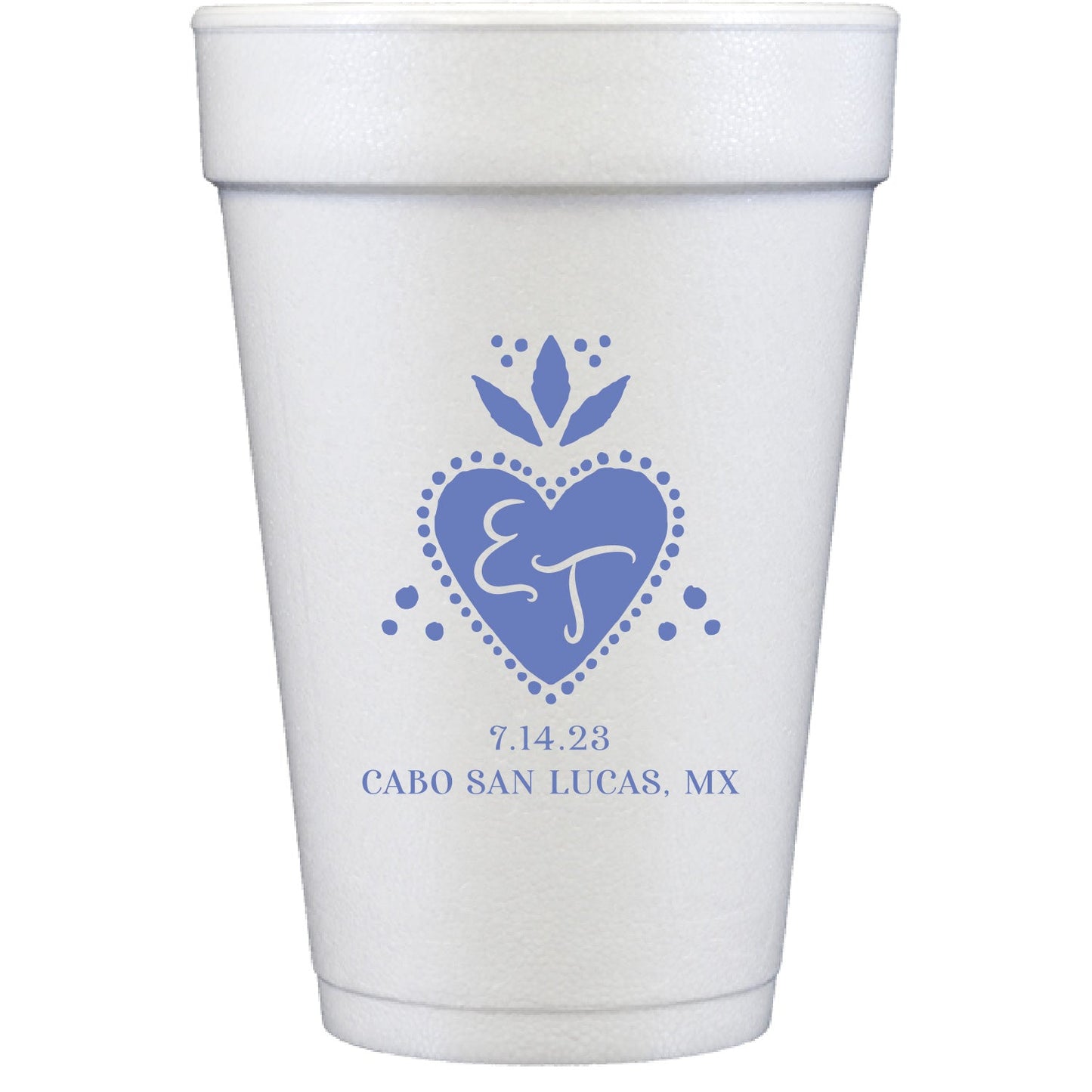 mexican mosaic | styrofoam cups