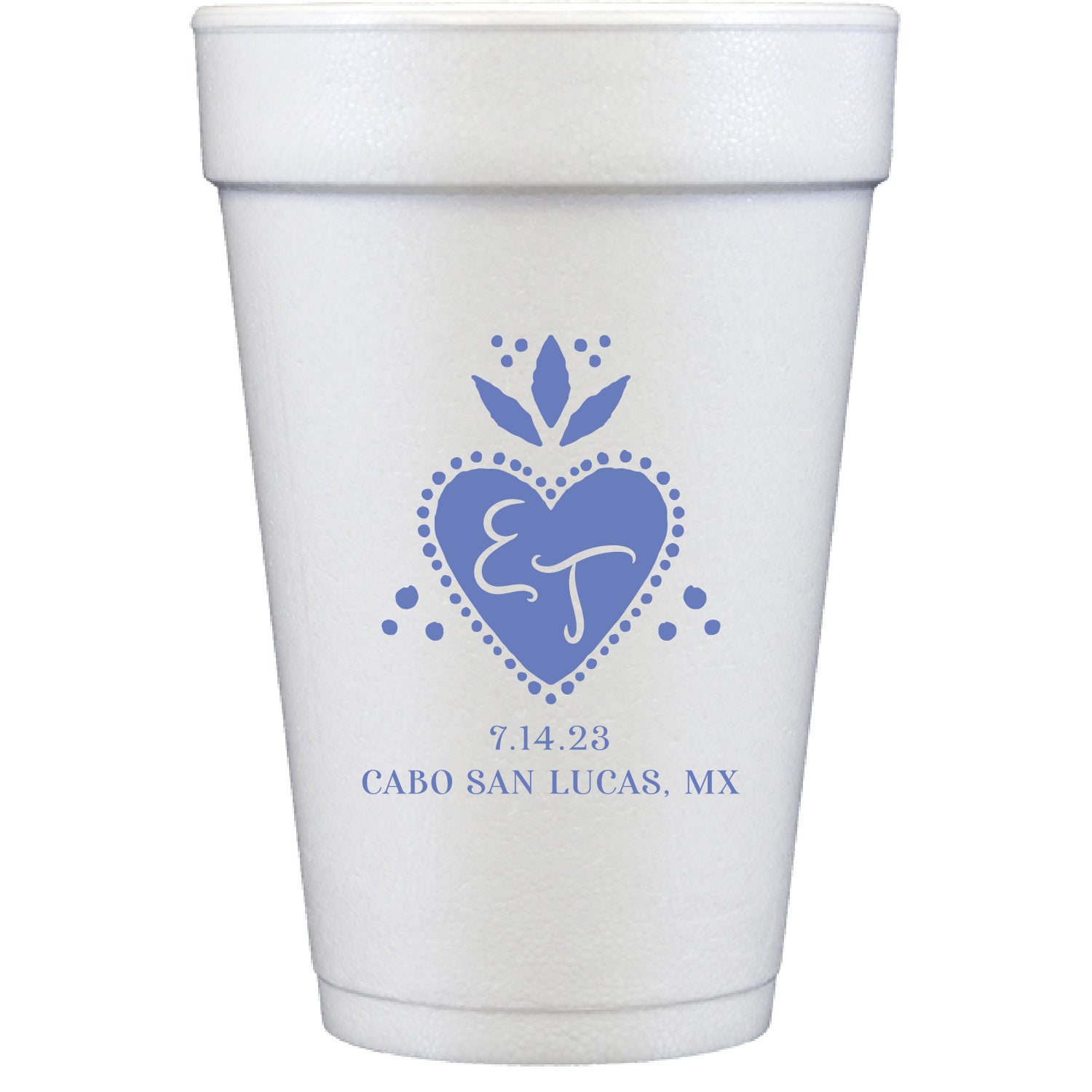 mexican mosaic | styrofoam cups