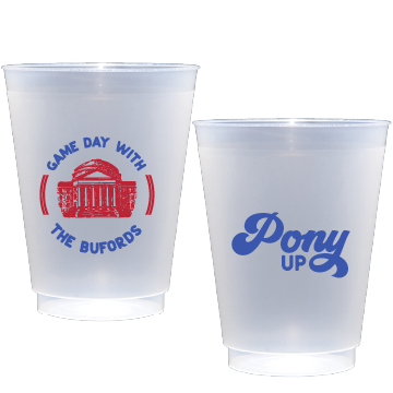 SMU Game Day Personalized Flex Cup