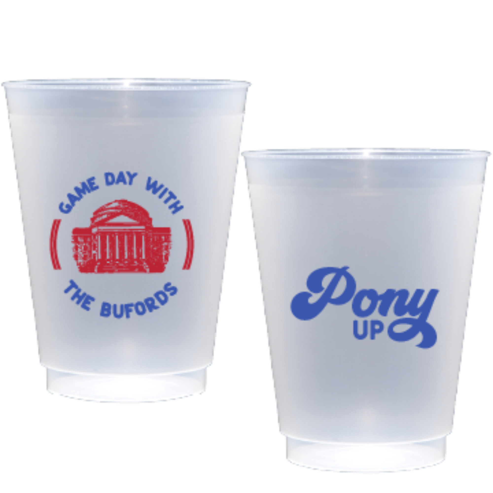 SMU Game Day Personalized Flex Cup