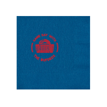 SMU Game Day Personalized Cocktail Napkins