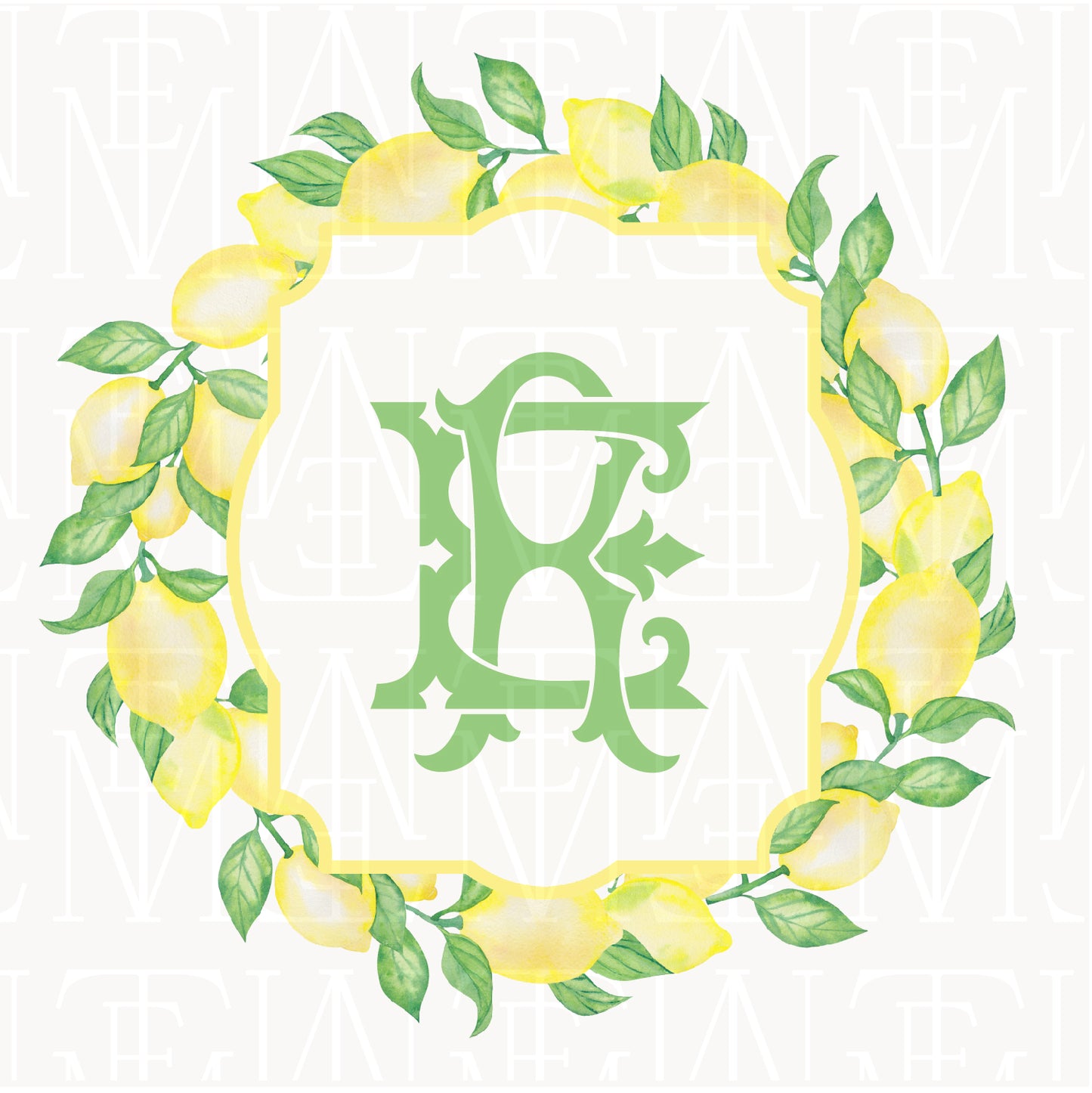 semi-custom crest / watercolor 09