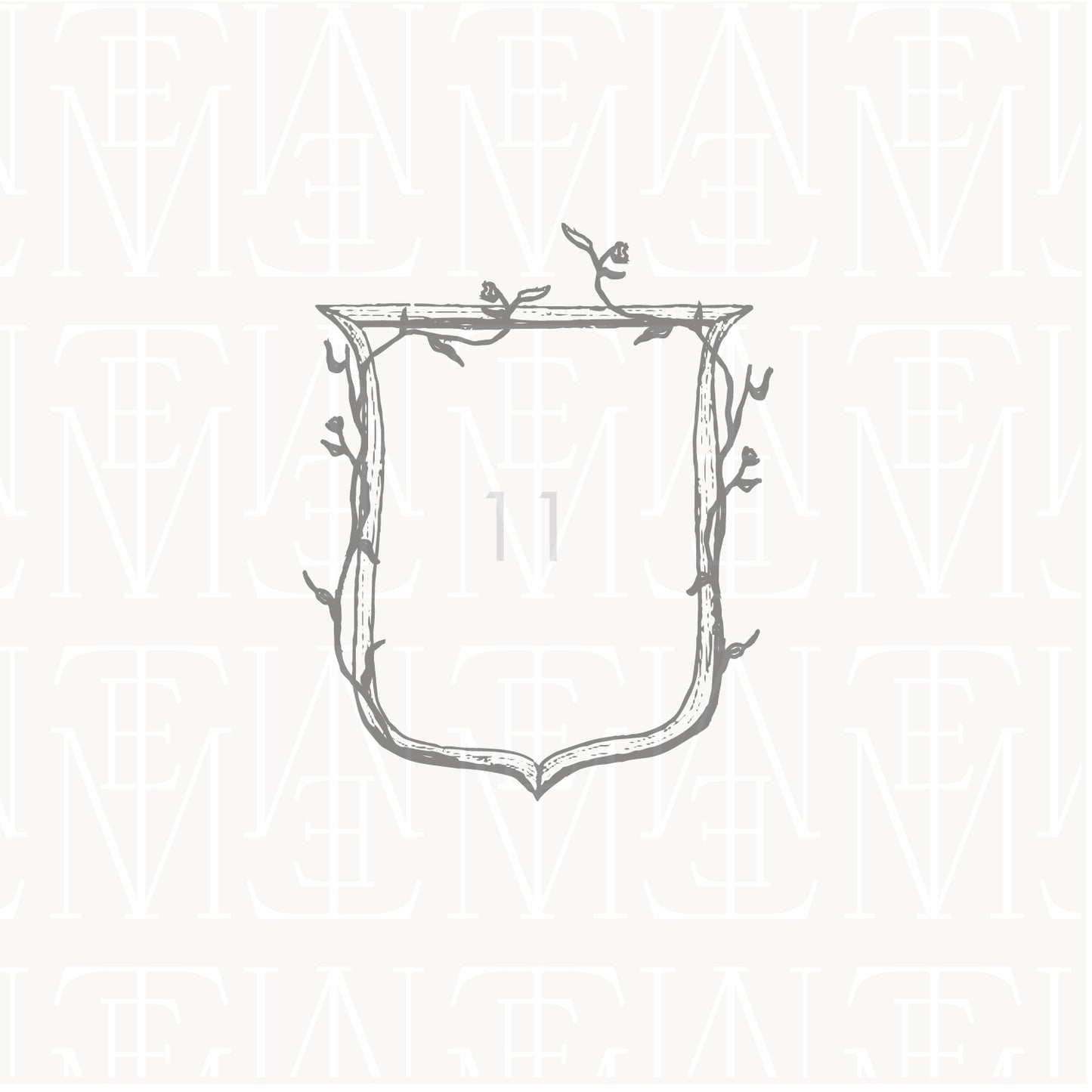 semi-custom crest / line art 11