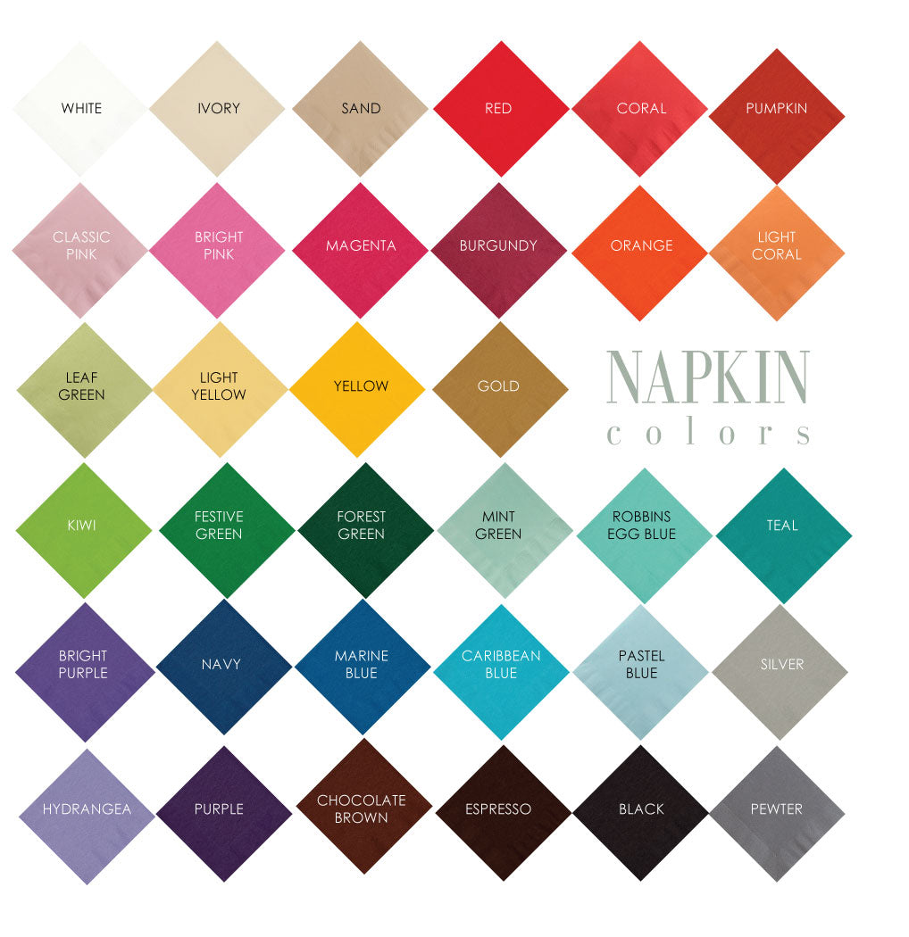 add-on: beverage napkins